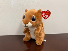 *Squire* 2021 Ty Beanie Baby ~ 6&quot; Squirrel ~ MWMT! ~ Very Cute!! ~ - $5.90