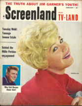 Screenland Plus TV-LAND - January 1960 - Connie Francis, Annette Funicello, More - £17.41 GBP