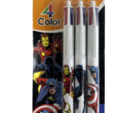 BIC® 4-Color Marvel&#39;s Avengers Edition Retractable Ball Pens, Pack Of 3-... - £13.25 GBP