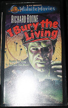  I Bury the Living VHS 2000 1 hr 20 min Horror Movie from 1957 B&amp;W Richa... - £25.15 GBP