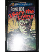  I Bury the Living VHS 2000 1 hr 20 min Horror Movie from 1957 B&amp;W Richa... - £25.38 GBP