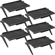 6 Pieces Tv Top Shelf Screen Shelf Adjustable Monitor Top Shelf Plastic Tv Shelf - £30.36 GBP