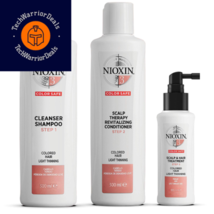 Nioxin System Kit 3, Color Treated Hair (3 Month Supply), Supply)  - £66.55 GBP