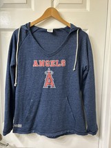MLB Mainstream Women&#39;s Long Sleeve Hooded Top Los Angeles Angels Size M ... - £11.67 GBP