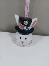 Bunny Rabbit with Top Hat Salt and Pepper Shaker Easter giftco - $9.90