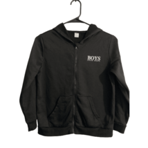 Shein Youth Boys Black Hooded Sweatshirt Size 9 - £11.72 GBP