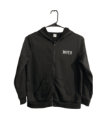 Shein Youth Boys Black Hooded Sweatshirt Size 9 - £11.91 GBP
