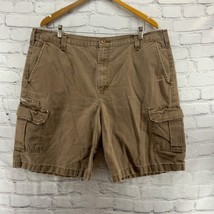Dickies Cargo Shorts Brown Mens Sz 40 Flaw Spots - $13.66