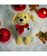 Raising Canes Chicken 2019 Jingle Bell Cane Puppy Dog Stuffed Animal Plush - £14.69 GBP