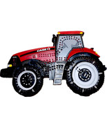 Farmall International Harvester Tractor Cribbage Game Board with Pegs Red Resin - $44.55