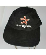 Houston Astros Bud Light Hat Cap Black Adult Used Adjustable - $9.89