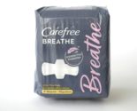 Carefree Breathe Ultra Thin Pads REGULAR 16 Ct Irritation Free Protectio... - £15.16 GBP