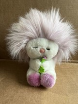 Vintage 1982 Dakin Frou Frou Nature Babies Purple Hair Plush Stuffed Animal - £15.53 GBP