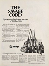 1968 Print Ad Savage Shotguns &amp; Rifles 4 Models Shown Westfield,Massachusetts - £11.93 GBP
