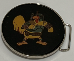 Family Guy Chicken Fett Belt Buckle Interchangeable Enamel Paint Black - £15.04 GBP