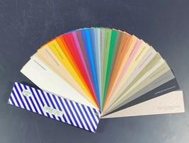 Mi Teintes Canson French Pastel paper Selector Sampler Textured Guide Rare - $754.57 MXN
