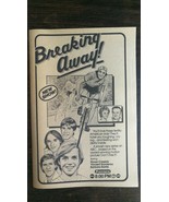 Vintage 1980 Breaking Away Shaun Cassidy Full Page Original Movie Ad 721 - £5.26 GBP