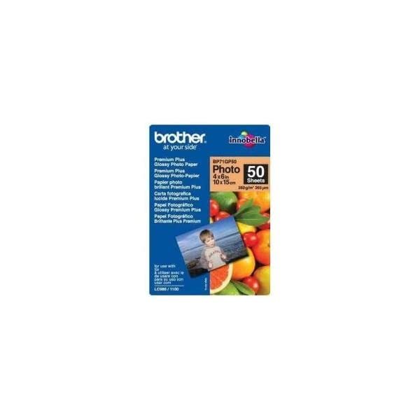 Brother BP71GP50 Photo Paper A6 260 g/m2 for MFC-6490CW DCP-375CW 6890CDW 50 She - £13.12 GBP