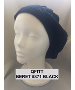 QFITT SPRING &amp; SUMMER BERET WITH HANG TAG #871 BLACK - $6.82 CAD