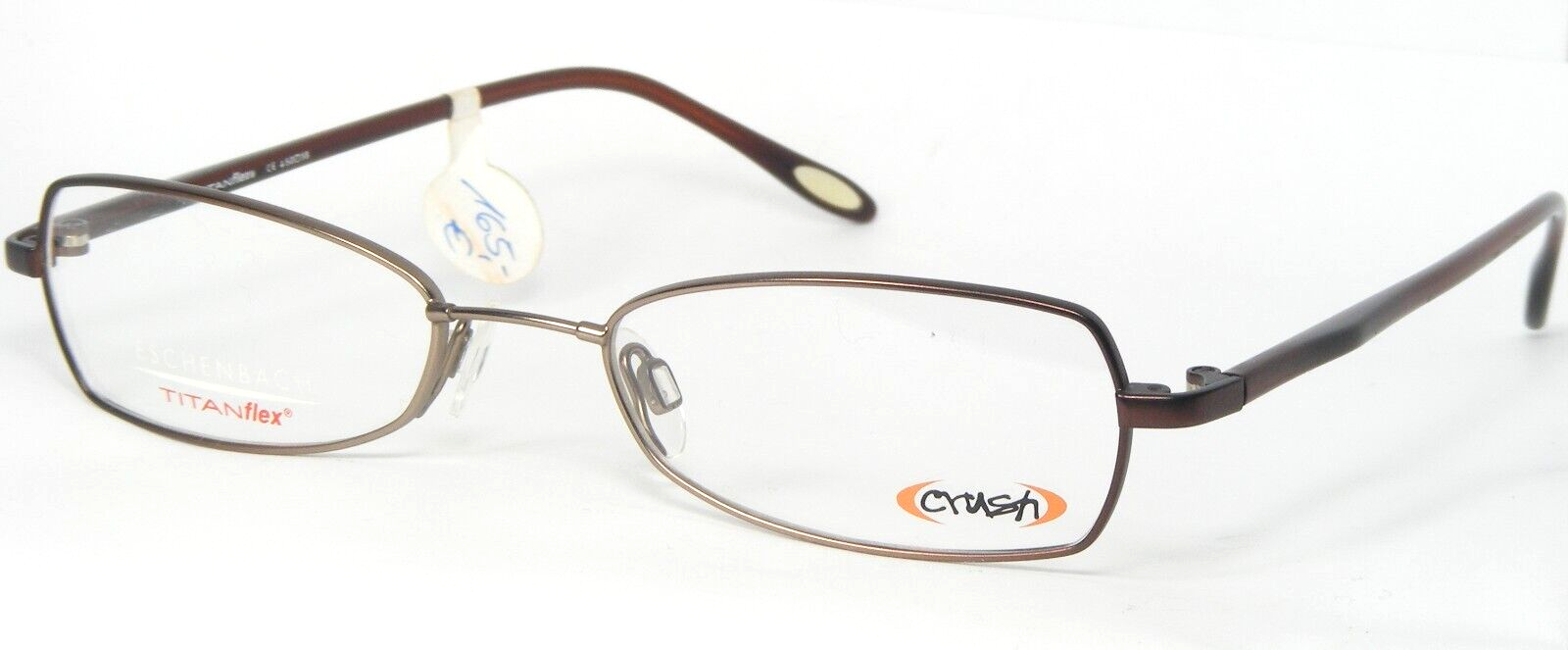 Eschenbach Crush Titanflex 3580 60 Marron Dégradé Lunettes 50-18-135mm - $66.96