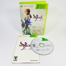 Final Fantasy XIII-2 (Xbox 360) Complete w/ Manual Tested Square Enix RPG Works - £11.73 GBP