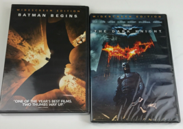 Batman Begins &amp; The Dark Knight Lot of 2 DVDs (Both Widescreen Editions) - €2,51 EUR