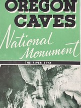 Oregon Caves National Monument Vintage Travel Guide Booklet Brochure Vac... - $15.87