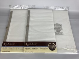 Recollections Photo Album Refill Pages - 32 Pages 7.5 X 12.625” NOS - $17.10