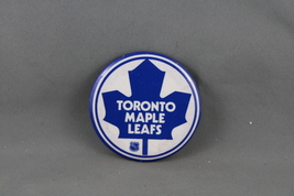 Toronto Maple Leafs Pin (VTG) - Big Blue Leaf Logo - Celluloid Pin  - £11.80 GBP