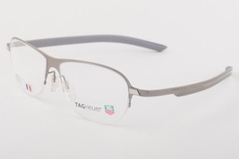 Tag Heuer Line 3822 003 Silver Gray Eyeglasses TH3822-003 53mm - $331.55