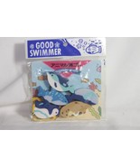 Erasers (new) GOOD SWIMMER ERASERS - WHALE, DOLPHIN, OTTER, PINGUIN &amp; FISH - £6.93 GBP