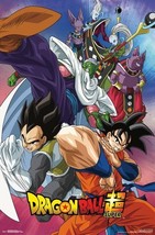 Dragonball Z Super Poster Cast of Characters - $8.96