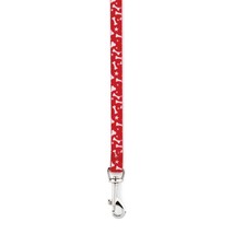 Casual Canine Pooch Patterns Dog Leads 6 ft x 1 in Blue Bone - $29.34