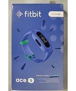 Fitbit Ace 3 Activity Tracker for Kids - Cosmic Blue/Astro Green - £38.98 GBP