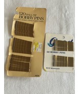 Vintage Goody Bobby Pins 1980s Ball Tipped 85+ Count Rust Resistant Made... - $13.56