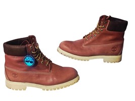 Timberland Red Brick Boots Mens Sz 11.5 M - $48.51