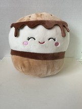 Squishmallow Carmelita The S&#39;mores Kellytoy Plush Food 5&quot; Inch - £6.80 GBP