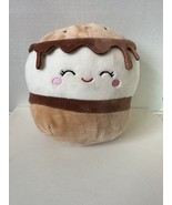 Squishmallow Carmelita The S&#39;mores Kellytoy Plush Food 5&quot; Inch - £6.72 GBP