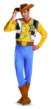 Disguise Men&#39;s Disney Pixar Toy Story and Beyond Woody Classic Costume, Yellow/B - £126.26 GBP