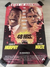 “Another 48 Hours” Original Movie Poster Home Video Release Promo CV - $11.18