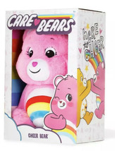 2020 Care Bears 14&quot; Cheer Bear Pink Plush Collectible Soft Lovable Hugga... - £27.96 GBP