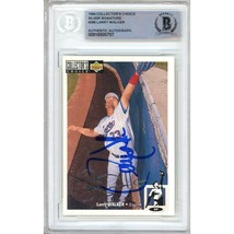 Larry Walker Montreal Expos Signed &#39;94 Collectors Choice Silver Beckett BGS Auto - £159.86 GBP