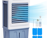VEVOR Evaporative Air Cooler, 3100 CFM with 9 Gallon Water Tank Swamp Co... - $184.99