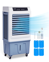 VEVOR Evaporative Air Cooler, 3100 CFM with 9 Gallon Water Tank Swamp Co... - $184.99