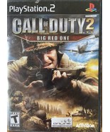 PlayStation2 : Call of Duty 2: Big Red One VideoGames complete Tested - $6.19