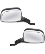 Manual Mirrors For Ford Truck Bronco 1992 1993 1994 1995 1996 Chrome Pair - $93.46