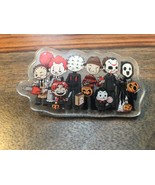 HALLOWEEN Horror Characters Acrylic Pin 2.5 Inches - $26.85 CAD