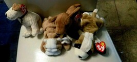 Ty Beanie Baby Dogs Lot of 4 - $16.99