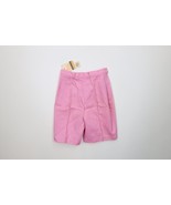 Deadstock Vintage 60s 70s Girls Size 5 Ribbed Twill Shorts Pink Cotton USA - €34,07 EUR