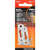 Hillman AnchorWire Steel Keyhole Picture Hanger Heavy Duty Fastener 2 pk... - £11.83 GBP